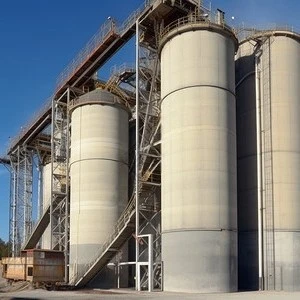 Raw Material/Clinker Silo (Steel Silo) In Cement Industry Raw Material/Clinker Silo (Steel Silo) In Cement Industry
